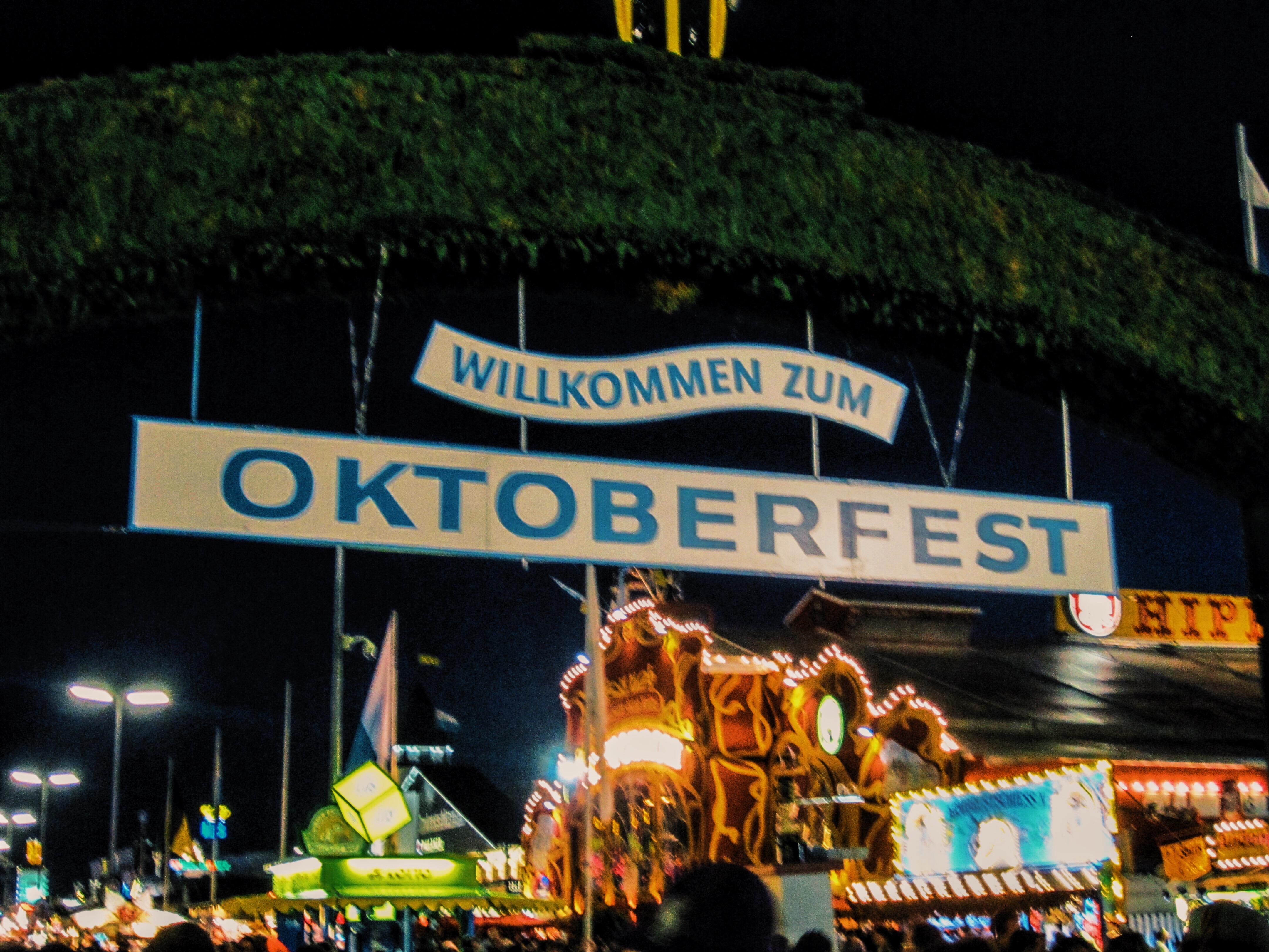 Oktoberfest Munich, Germany entrance