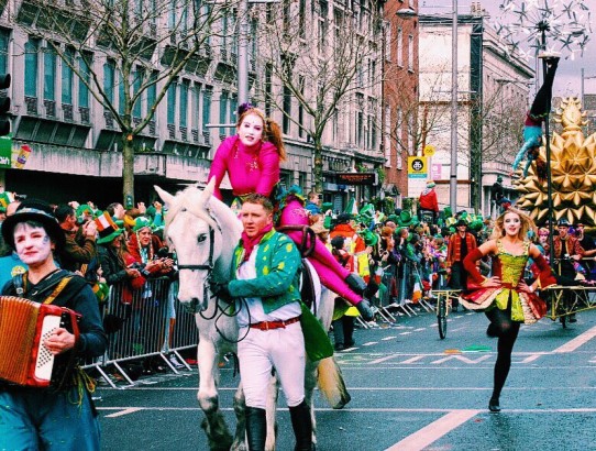 St. Patrick's Day Dublin, Ireland parade