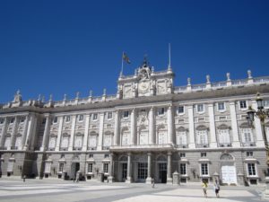 Madrid palace spontaneous summer