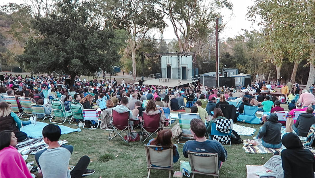 fun activities in los angeles: shakespeare in the park