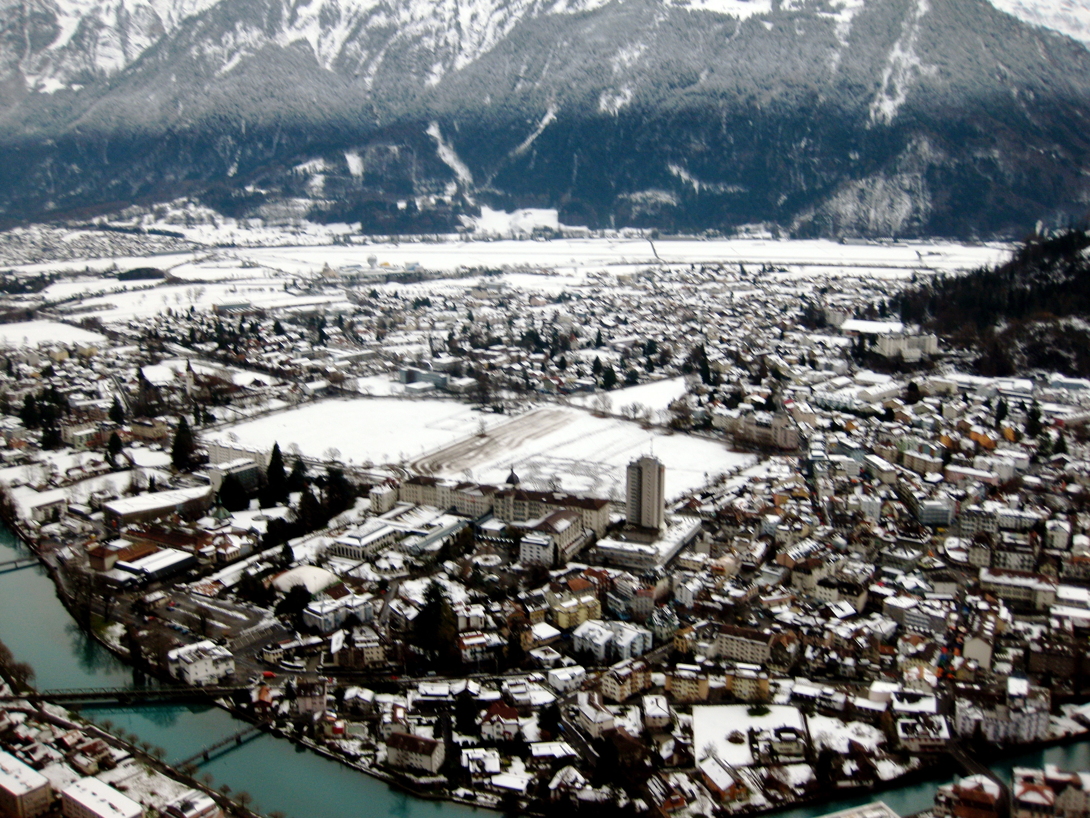 View from Paragliding Interlaken in "Best Hostels in Europe for Solo Travelers & Backpackers" 
