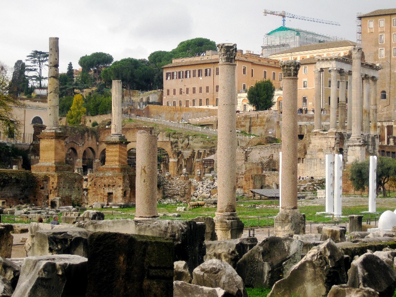 Roman Forum in "Best Hostels in Europe for Solo Travelers & Backpackers" 